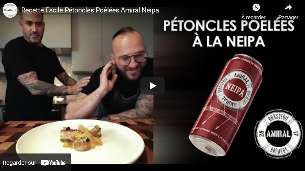 Seared Scallops à la Amiral Neipa
&ndash; Brasserie Amiral