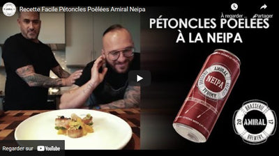 Pétoncles Poêlées à la Amiral Neipa