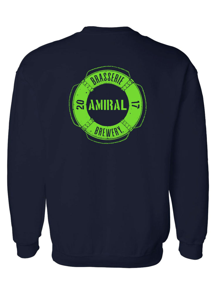 Amiral crewneck (Unisex-Navy Blue)