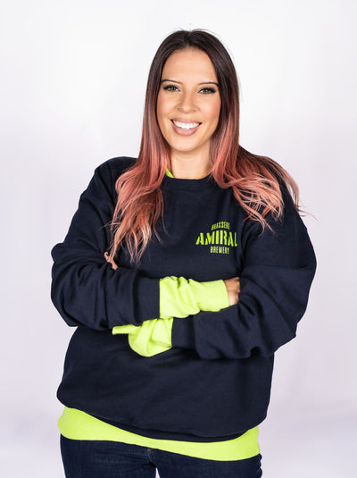 Amiral crewneck (Unisex-Navy Blue)