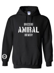 Amiral Hoodie (Unisex-Black)