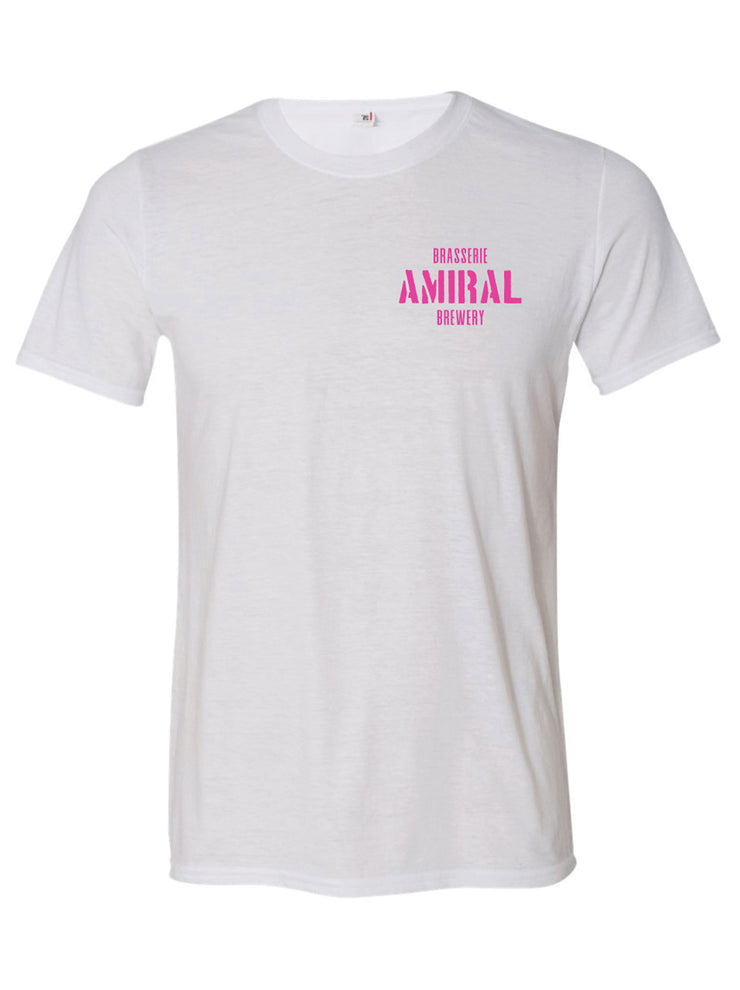 T-Shirt Amiral (Unisexe-Blanc)