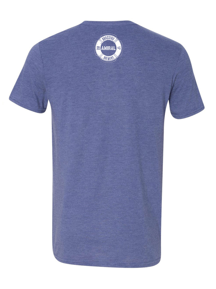 Amiral T-Shirt (Unisex Blue) – Brasserie Amiral