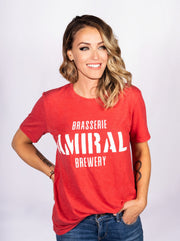 Admiral T-Shirt (Unisex Red)